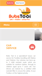 Mobile Screenshot of bubstaxi.com.au